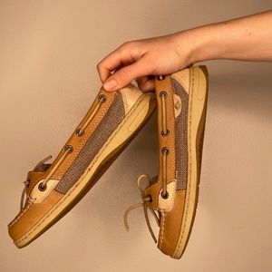 SPERRY Top Sider Women's Size 6M Boat Shoes Leather. In great condition